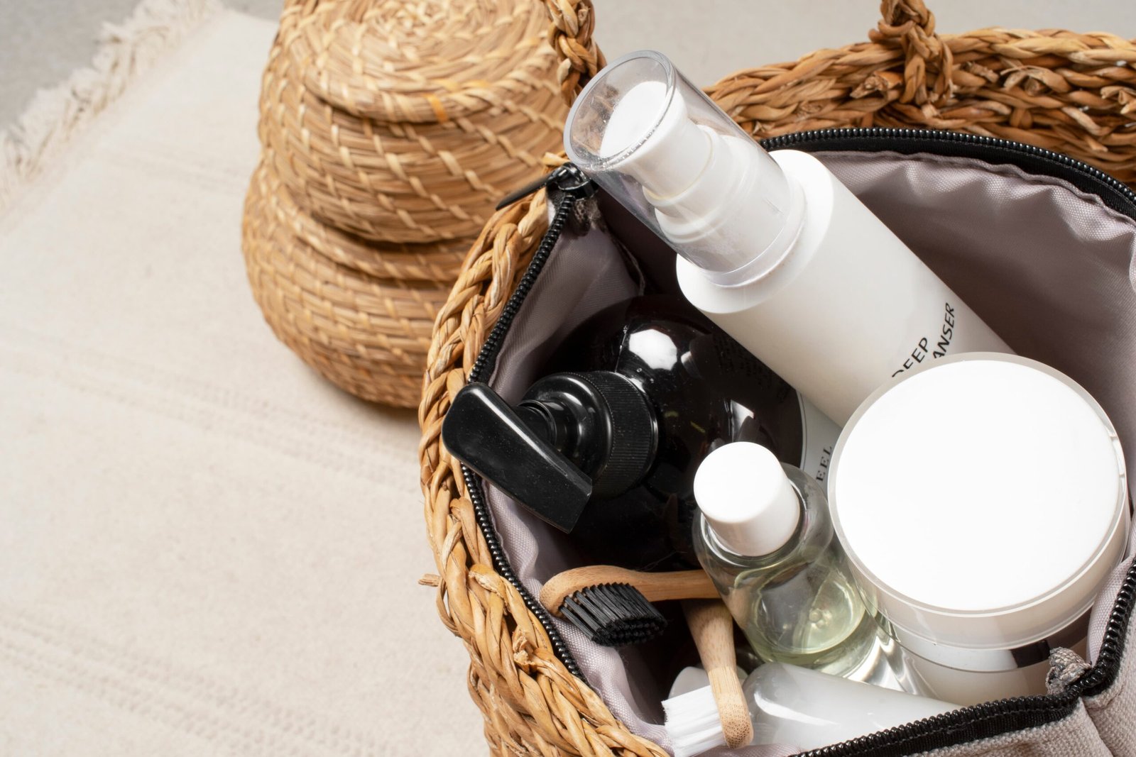 Pack de productos cosméticos para el cuidado de la piel Ana Estada.